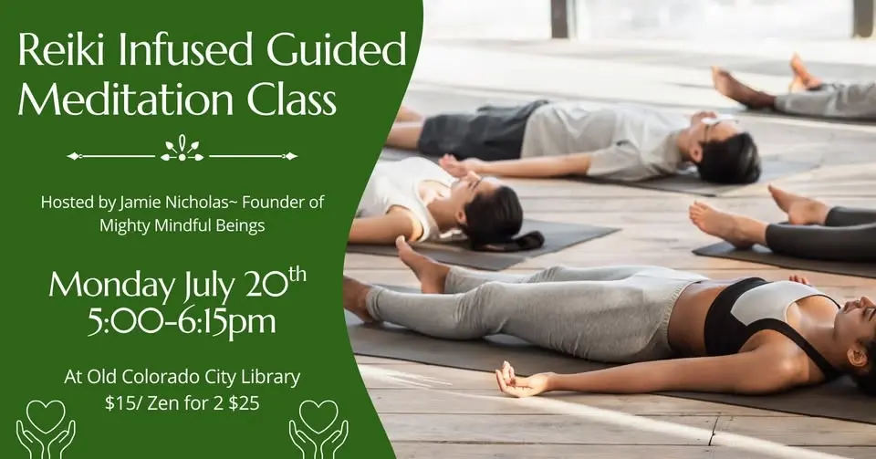 Reiki Infused Guided Meditation Class