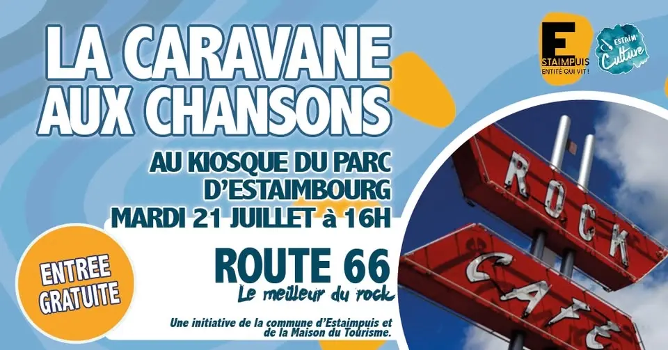 La caravane aux chansons à Estaimpuis