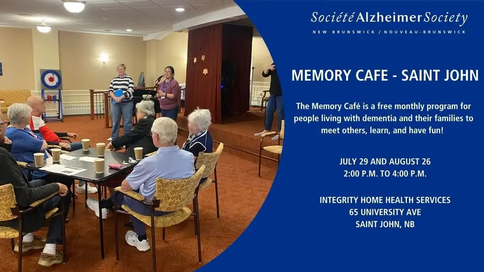 Memory Cafe - Saint John