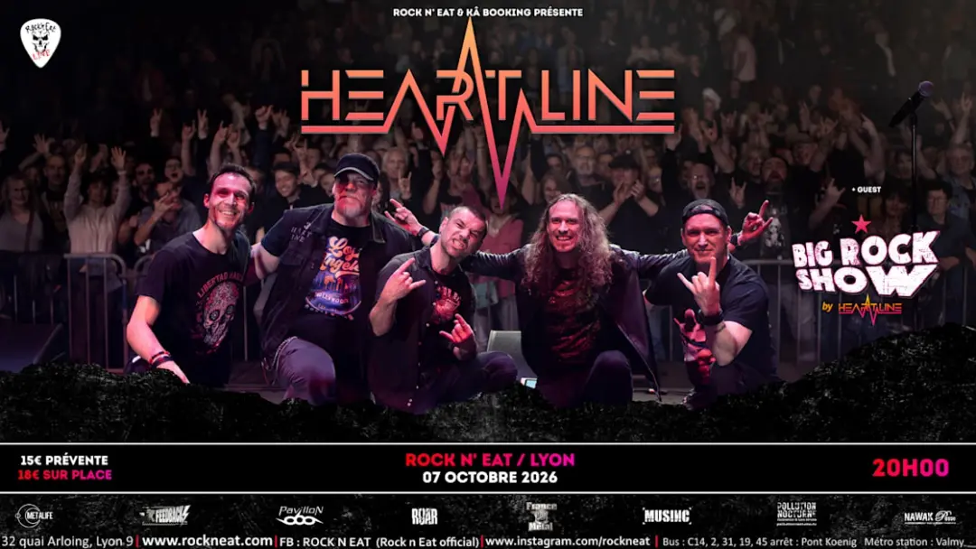 Heartline + Big Rock Show + Guest