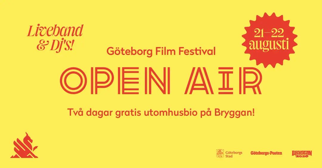 Göteborg Film Festival Open Air 2026