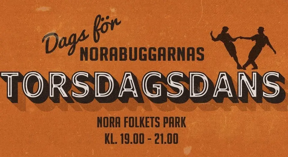Torsdagsdans i Nora Folkets Park