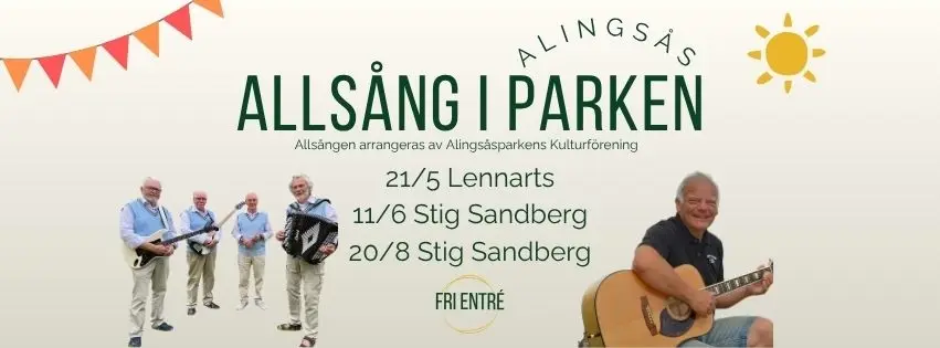 Allsång i parken