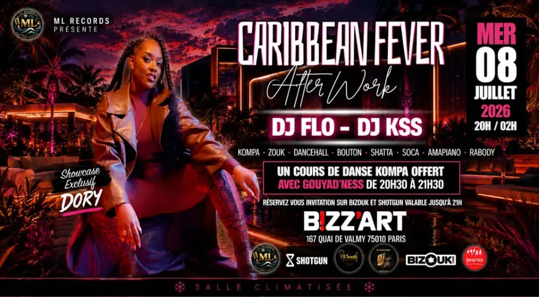 Caribbean Fever – Showcase Dory Au Bizz’Art