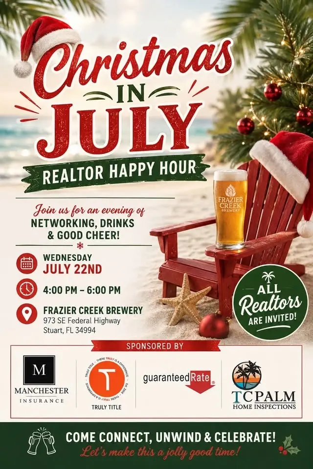 Christmas in July REALTOR Happy Hour
