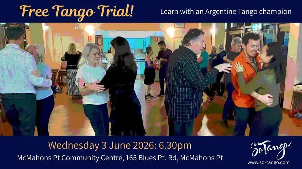 FREE Tango Trial June 3 - North Sydney