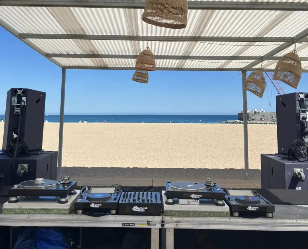 Heels & Souls On The Beach: DJ Pipe, Malika, Professor Roth, Heather