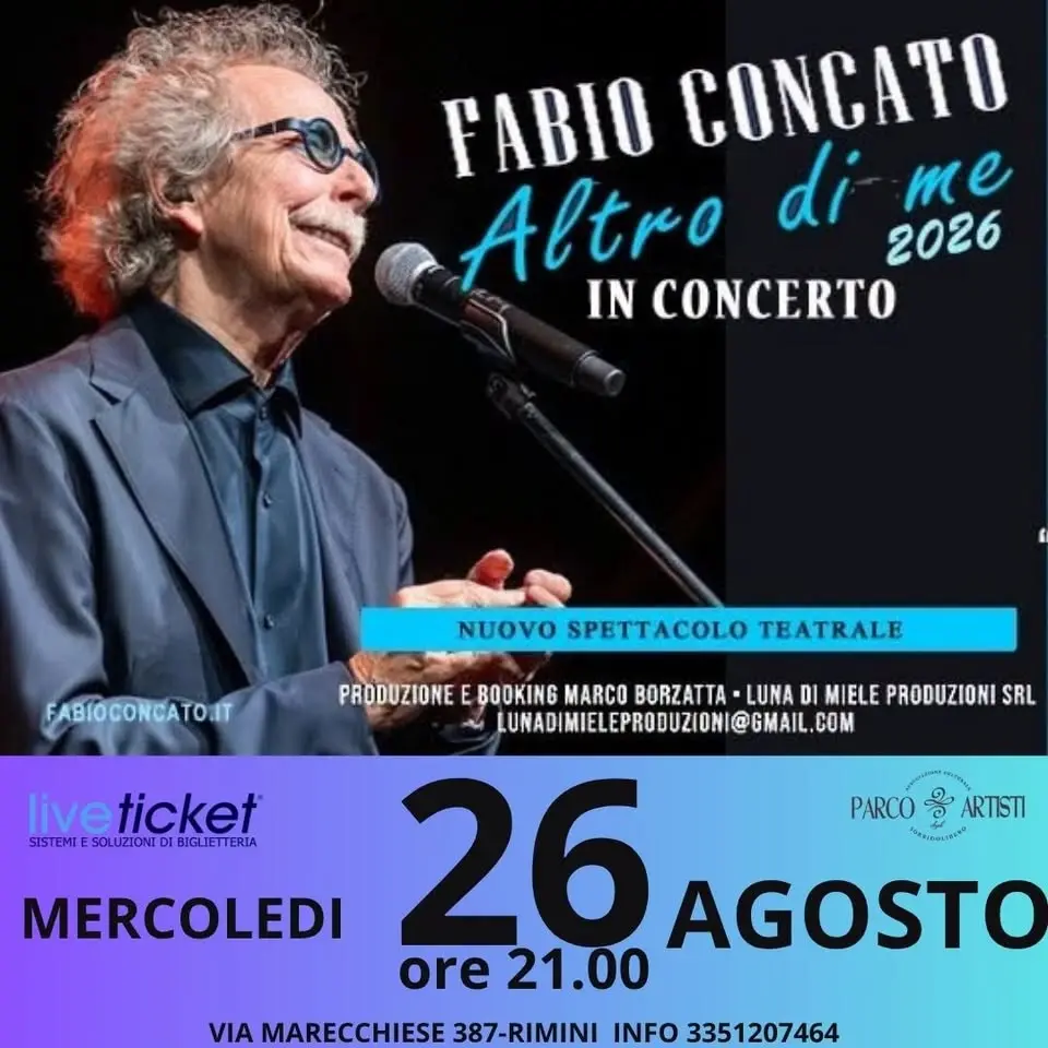 FABIO CONCATO in concerto con “Altro di me”