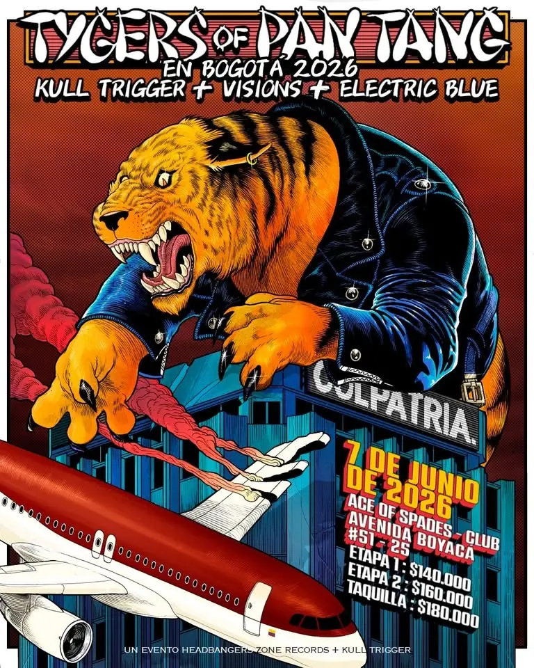 Tygers Of Pan Tang en Bogotá