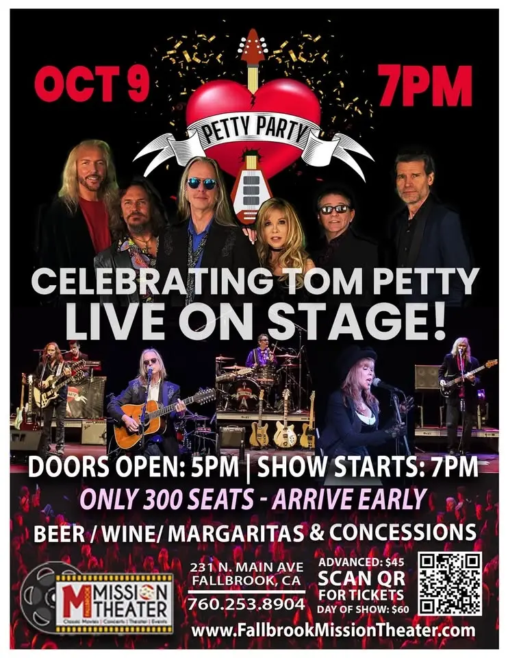 Petty Party "LIVE ON STAGE" in Fallbrook - Celebrating Tom Petty