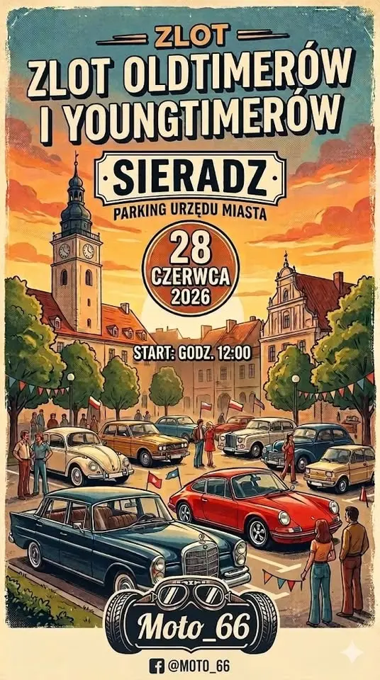 3 Zlot Oldtimer i Youngtimer Sieradz 2026