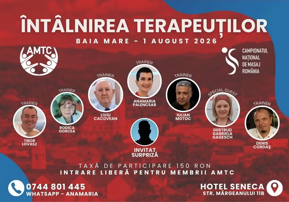 Întâlnirea Terapeuților și a Iubitorilor de Masaj