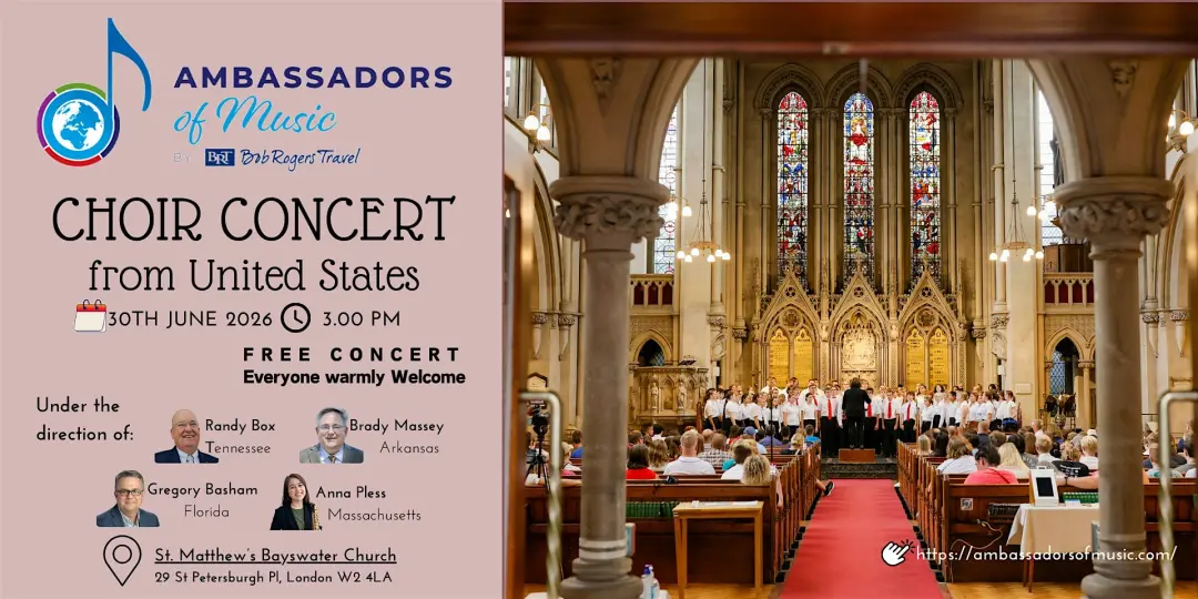 Ambassadors of Music Choir Live at St Matthew's Bayswater Church