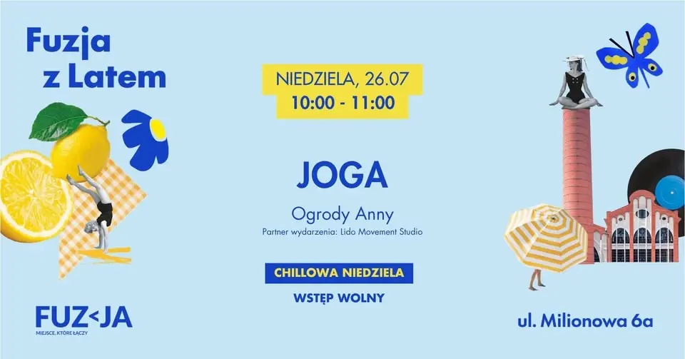 🧘‍♀️ JOGA | Chillowa Niedziela - Fuzja z Latem