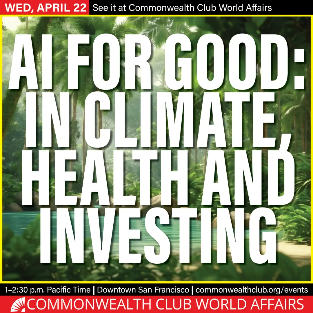 AI for Good: In Climate, Health and Investing