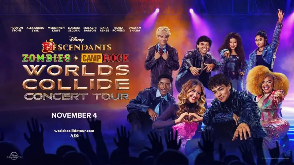 Disney Descendants, ZOMBIES & Camp Rock: Worlds Collide Concert Tour