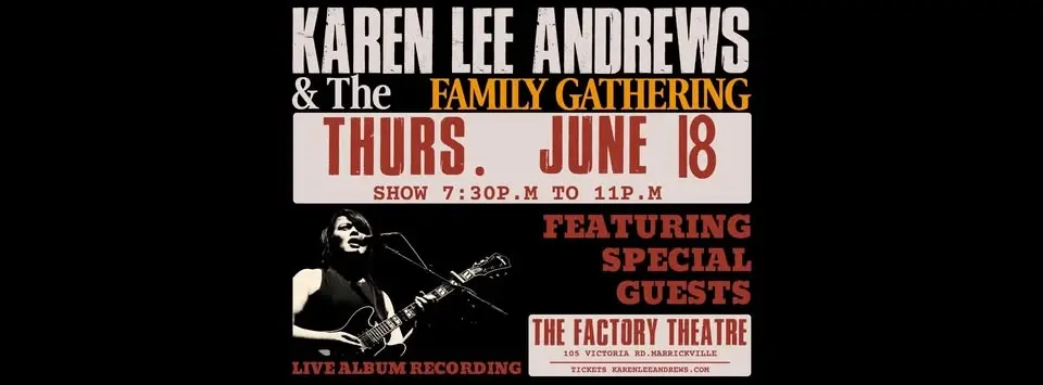 KAREN LEE ANDREWS | The Factory Theatre, Sydney