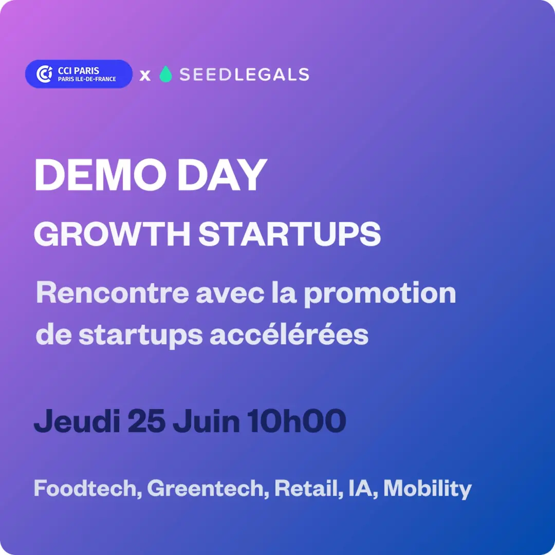 Demo Day | CCI Paris x SeedLegals