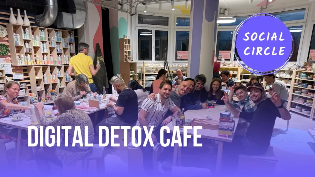 Digital Detox Café [Relax, Play, Socialize, Craft]