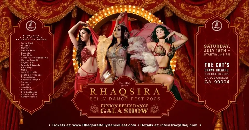 Belly Dance Gala Show - Rhaqsira Belly Dance Fest 2026