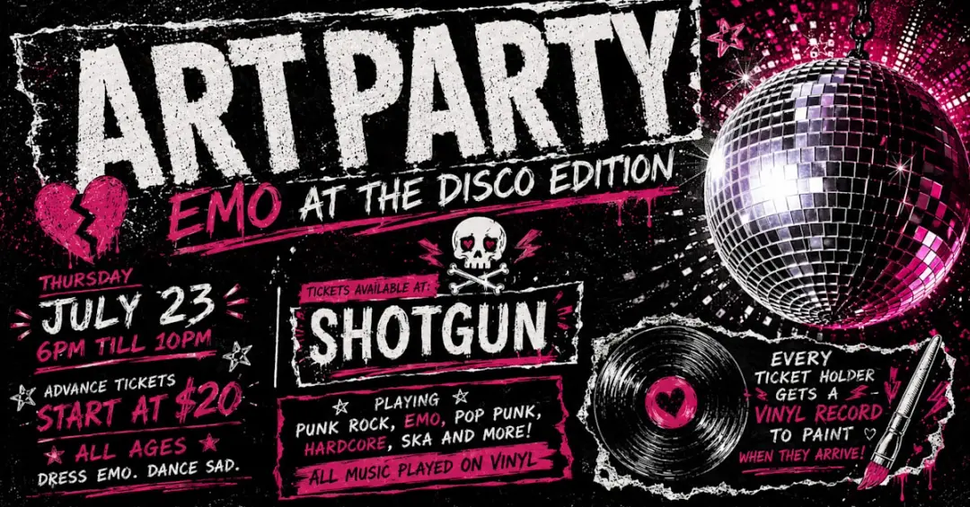 Artparty / Emo At The Disco Edition