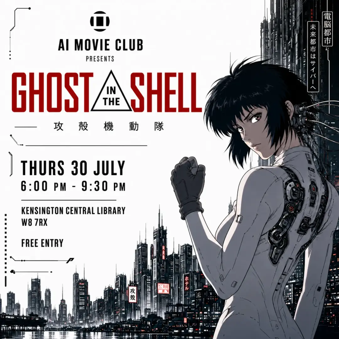 AI Movie Club x Ghost In The Shell (1995)