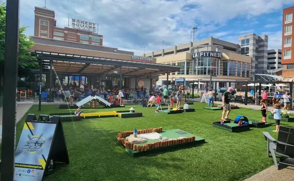Mini Golf on the Lawn
