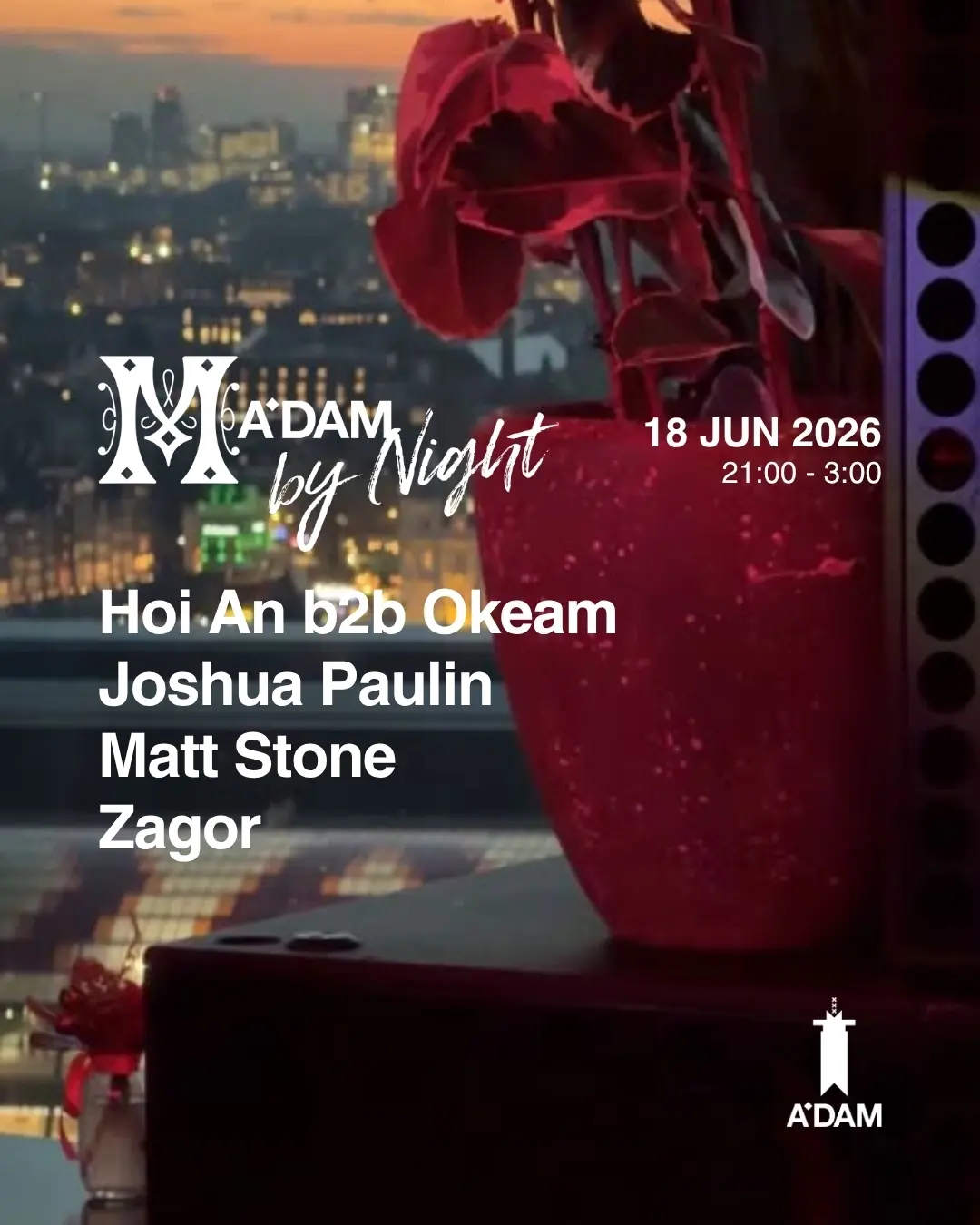 Madam by Night invites: MONARK