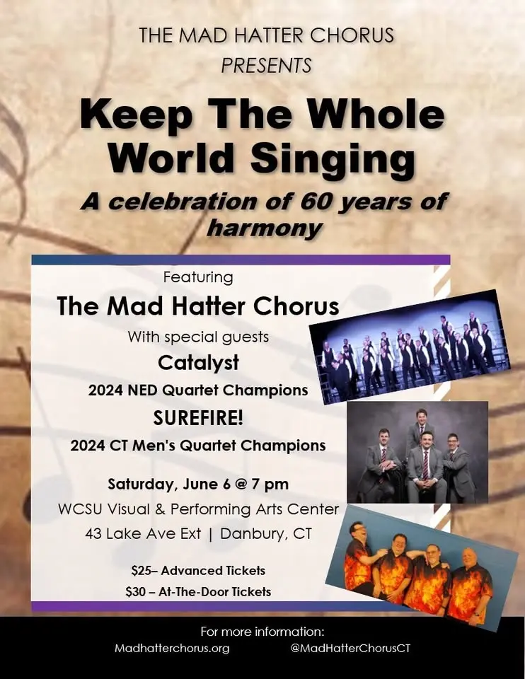 Keep the Whole World Singing (Mad Hatter Chorus 2026 Annual Show)