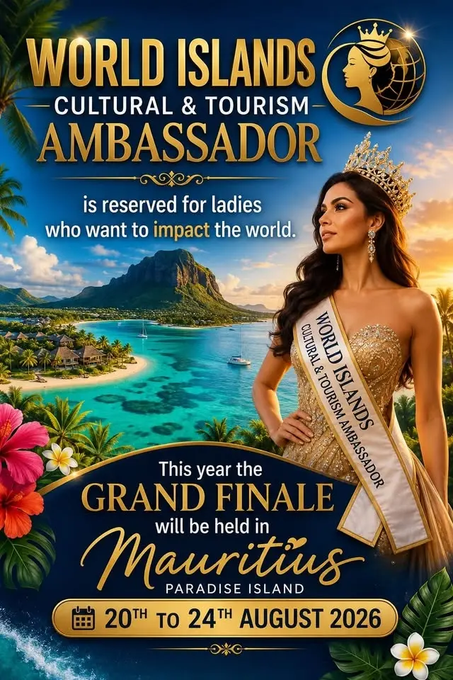 World Islands Cultural & Tourism Ambassador 
