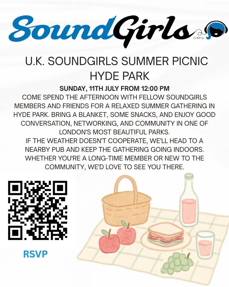 U.K. SoundGirls Summer Picnic