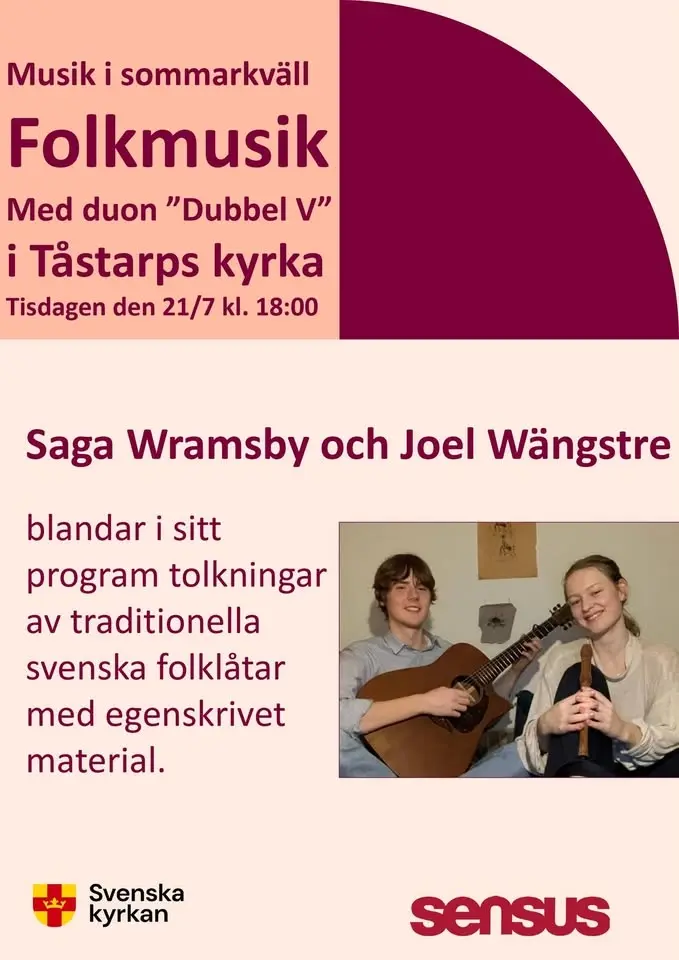 Musik i sommarkväll - Folkmusik med "Dubbel V"