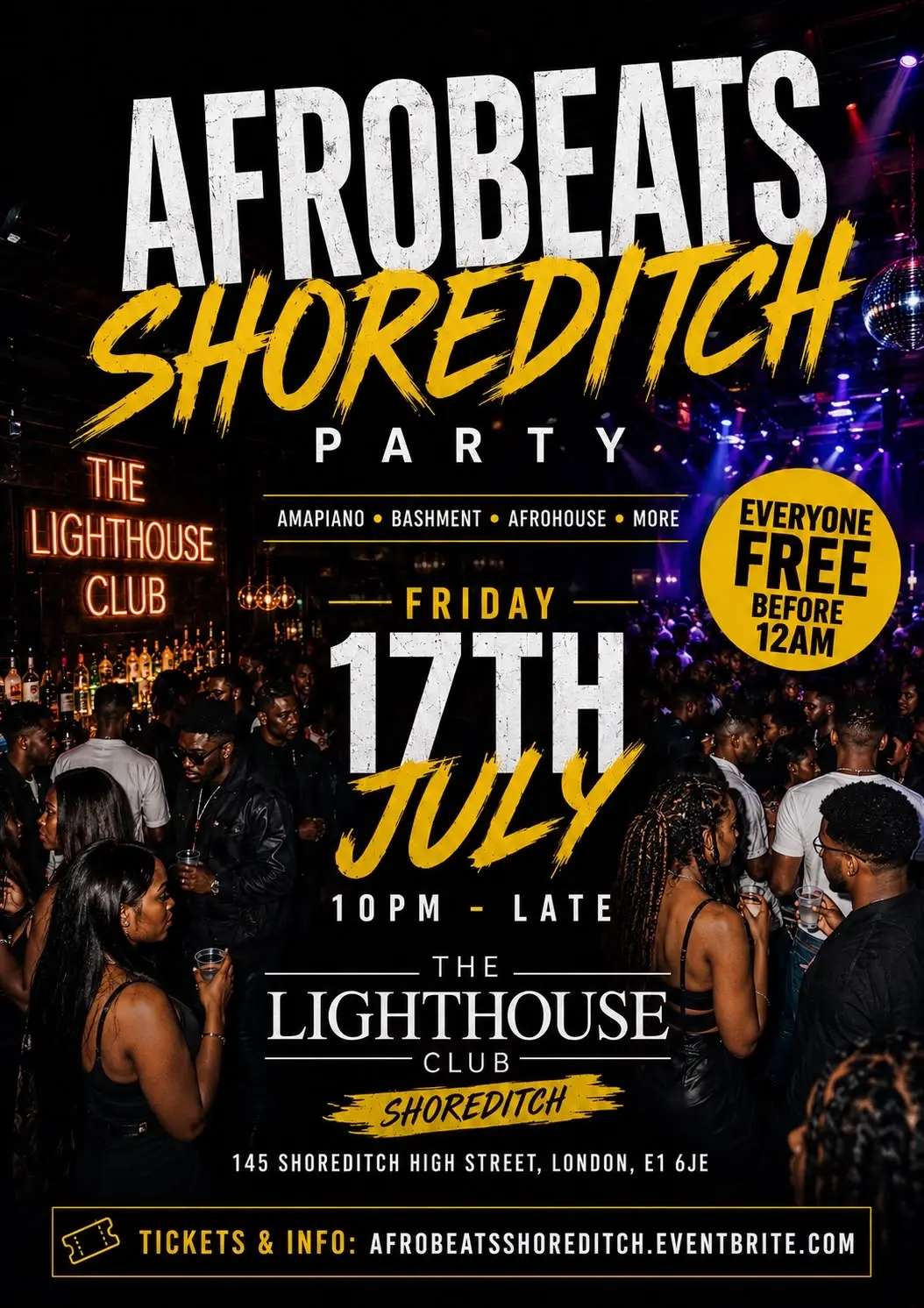 Afrobeats Shoreditch Party
