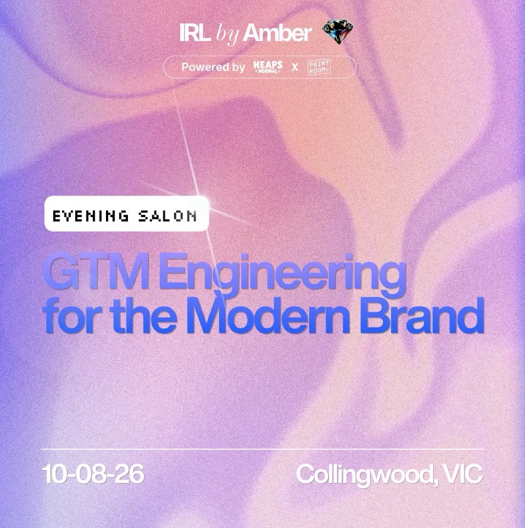 GTM Engineering for the Modern Brand. ~ An Evening Salon.