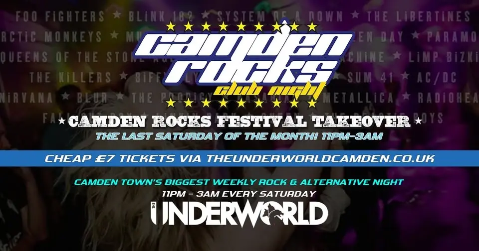 Camden Rocks Club at The Underworld ★ Camden Rocks Fest Takeover - London