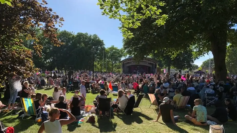 Sommarmingel tivoliparken