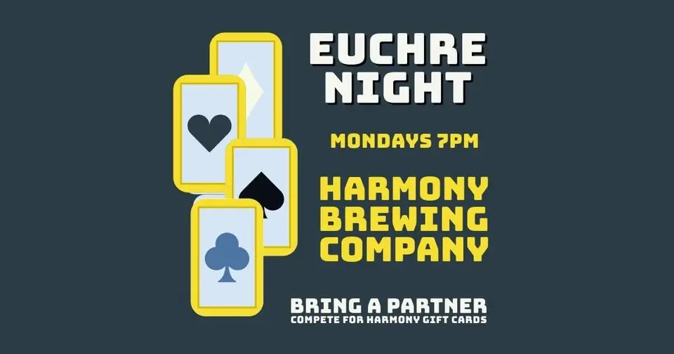 Euchre Night at Harmony Brewing Company