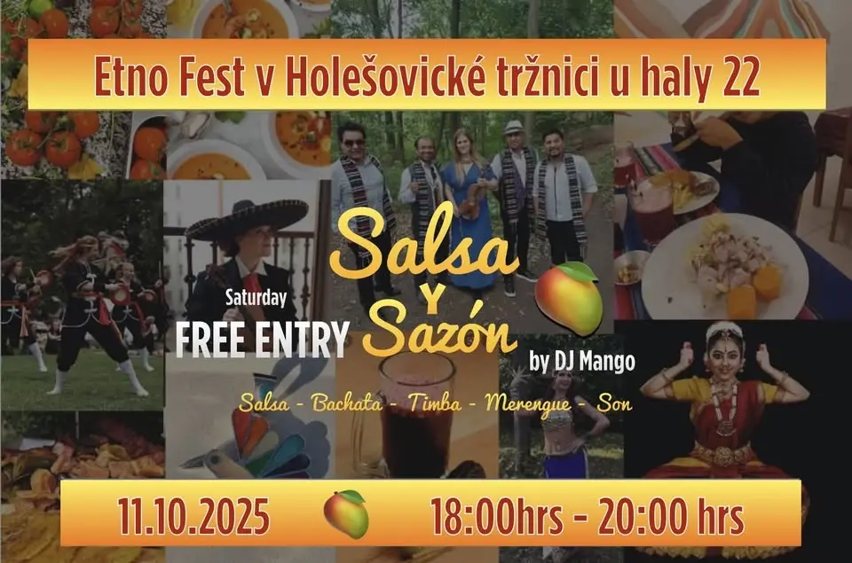 ☆Salsa Y Sazón ☆ DJ Mango 🥭 ☆ at Etnofest | FREE ENTRY
