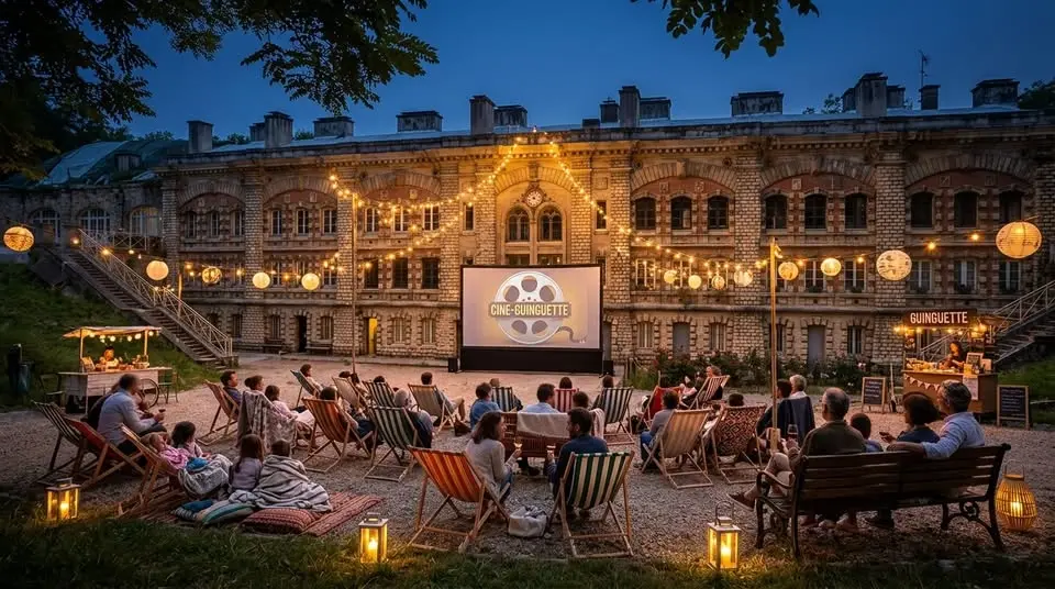 Le fort fait son cinéma sous les étoiles