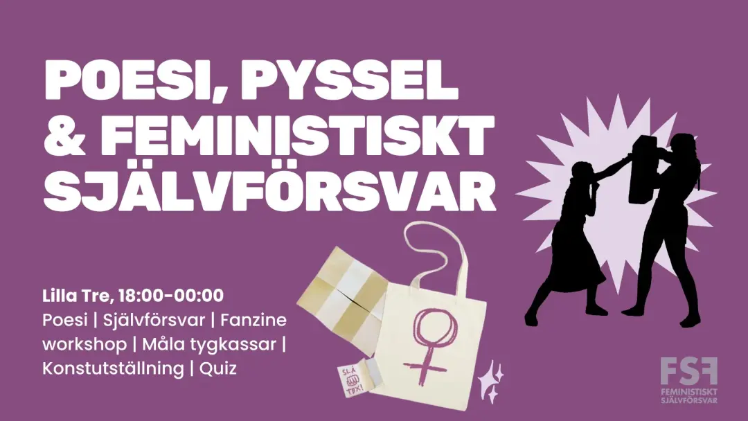 Poesi, pyssel & feministiskt självförsvar