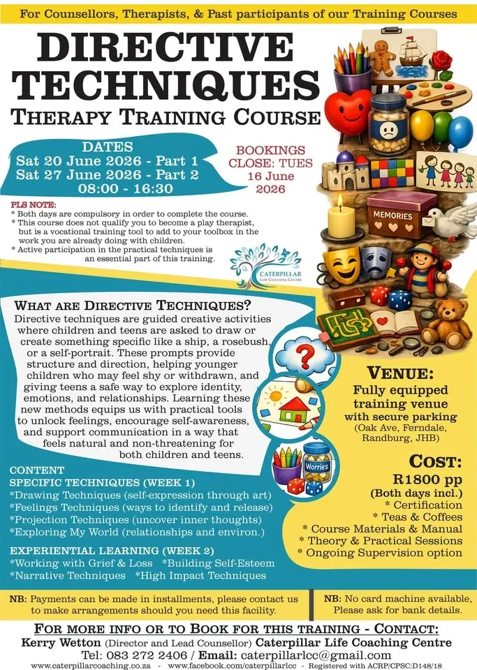DIRECTIVE TECHNIQUES THERAPY TRAINING COURSE