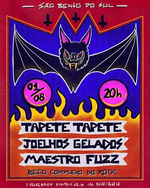 Sbs: Tapete Tapete + Joelhos Gelados + Maestro Fuzz