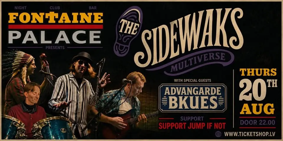 Sidewalk Multiverse Avant-Garde Blues + Jump If Not