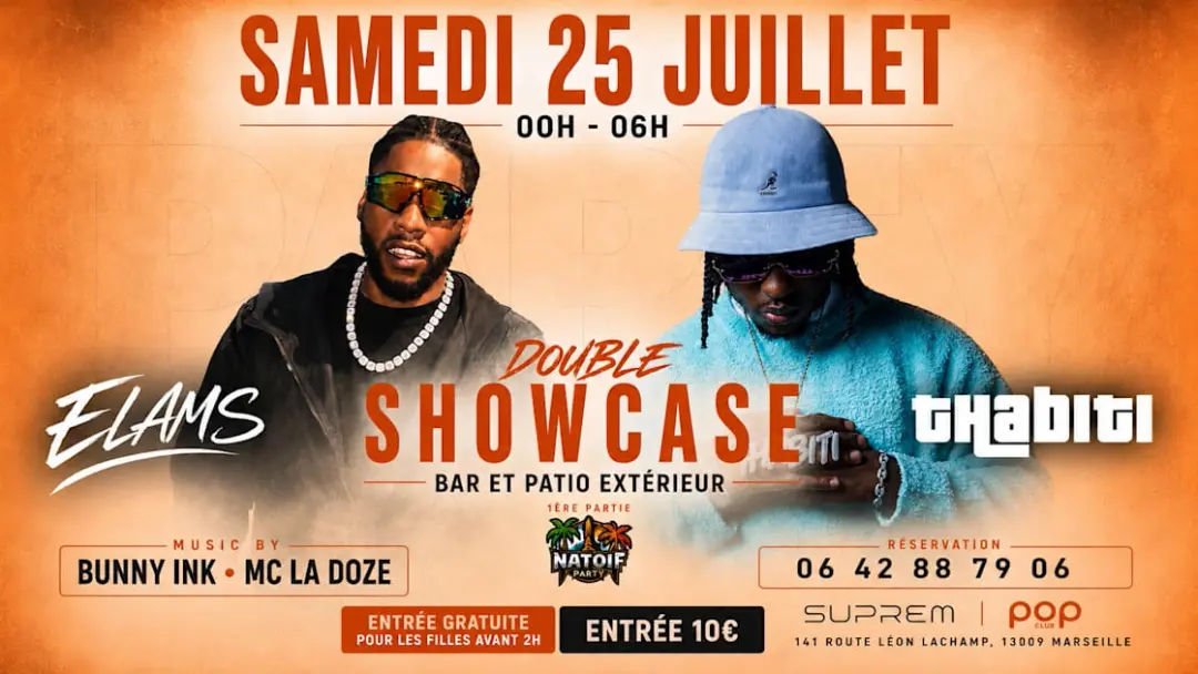 Elams / Thabiti En Showcase Ce Samedi 25 Juillet 2026