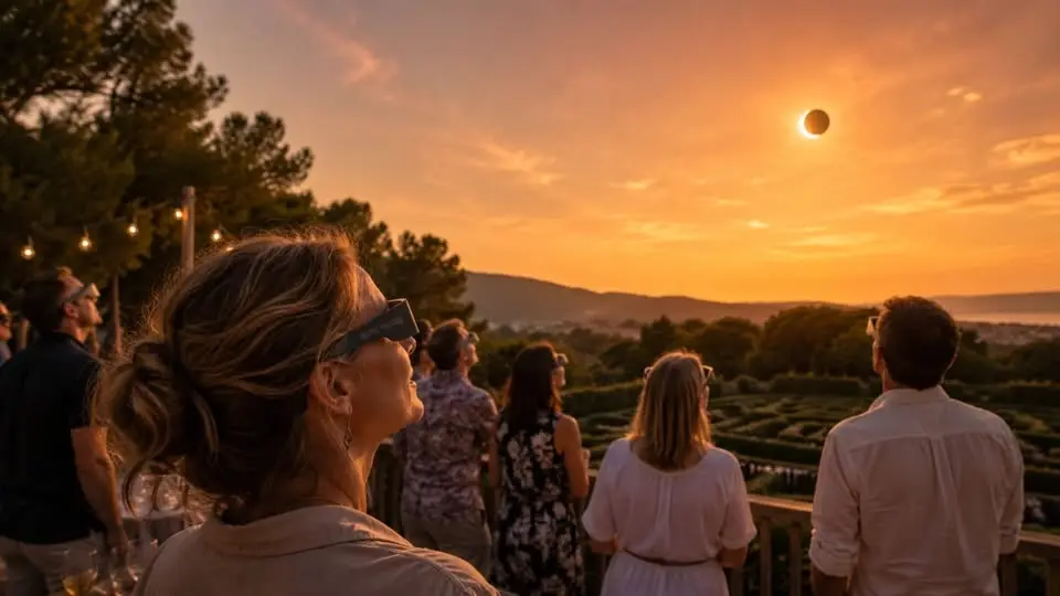 Solar Eclipse: A Labyrinth Experience by night at Mazeland