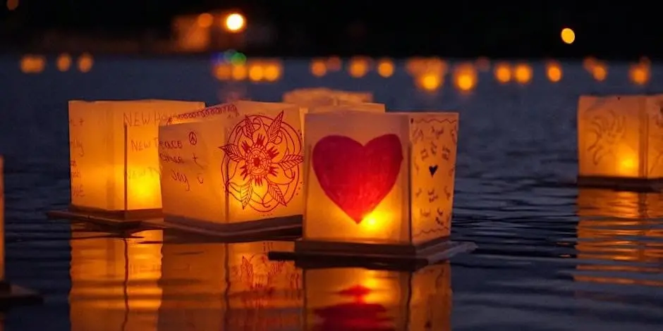 The Pueblo Water Lantern Festival 