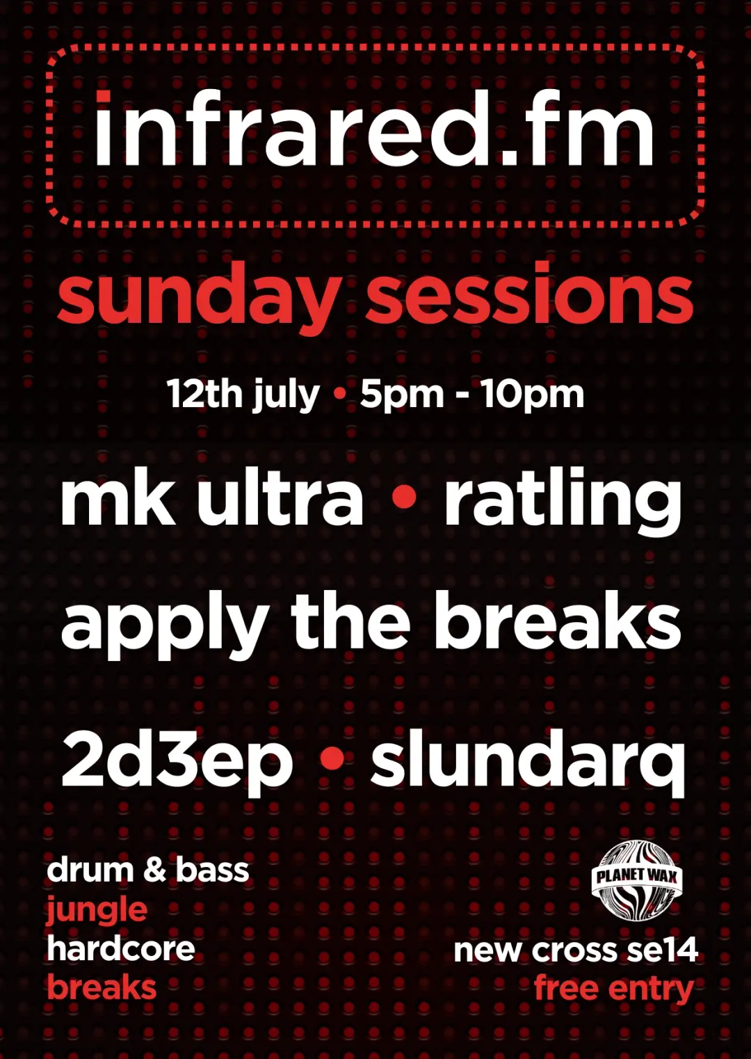 infrared.fm - sunday sessions