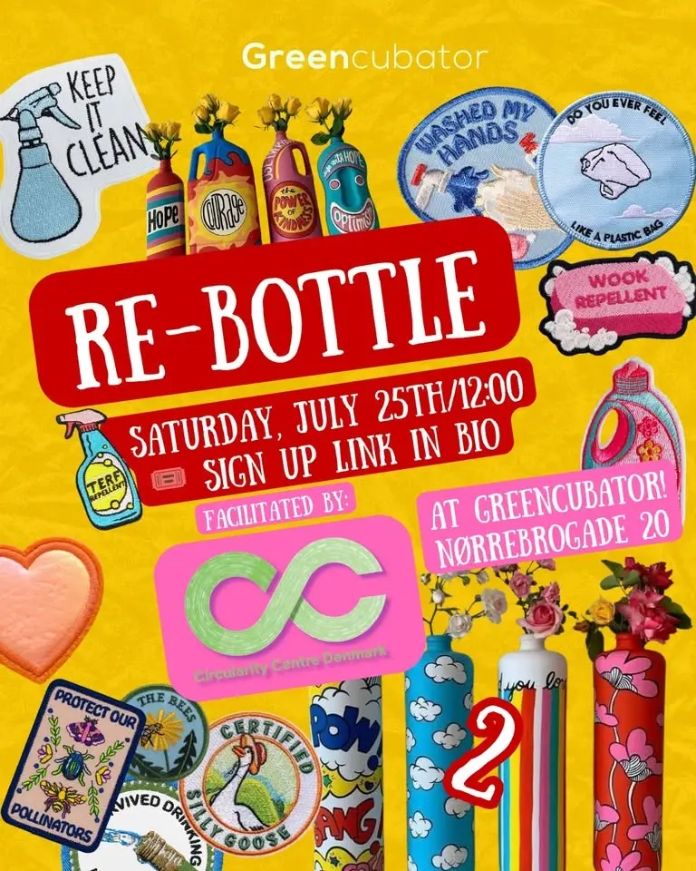 ReBottle Workshop - The Summer I Went Green Series | Greencubator and Circular Center Denmark