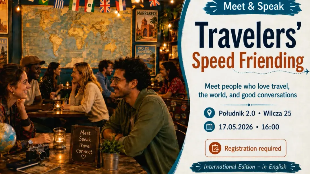 🗺️🧭 Travelers’ Meetup & Speed Friending 🌏🤝💬