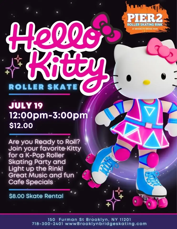๐ Hello Kitty Roller Skate Party! ๐